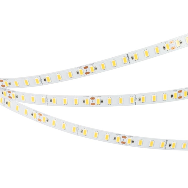 Светодиодная лента ULTRA-C112-10mm 24V Warm2700 (19.2 W/m, IP20, 5630, 5m) (Arlight, высок.эфф.160 лм/Вт)