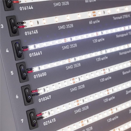 Стенд Светодиодные Ленты RT-LUX-1100x600mm (DB 3мм, пленка, лого) (Arlight, -)