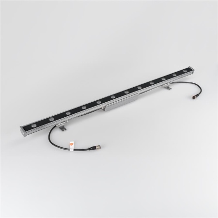 Линейный прожектор AR-LINE-1000-12W Warm3000 (GR, 15x60 deg, 230V) (Arlight, IP65 Металл, 3 года)
