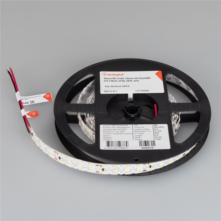 Светодиодная лента RZ-A160-15mm 24V Day4000 (19.2 W/m, IP20, 2835, 5m) (Arlight, -)