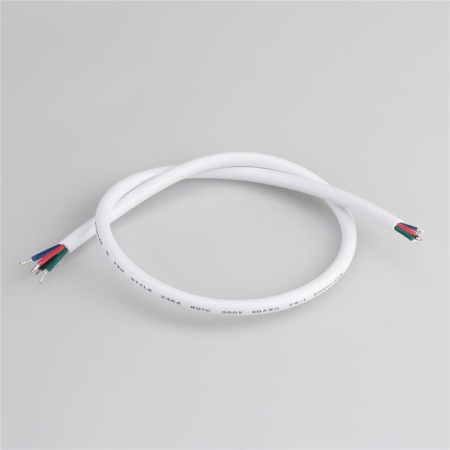 Провод питания ARL-MOONLIGHT-20AWG-4W-D6-CU-500 White (Arlight, Закрытый)