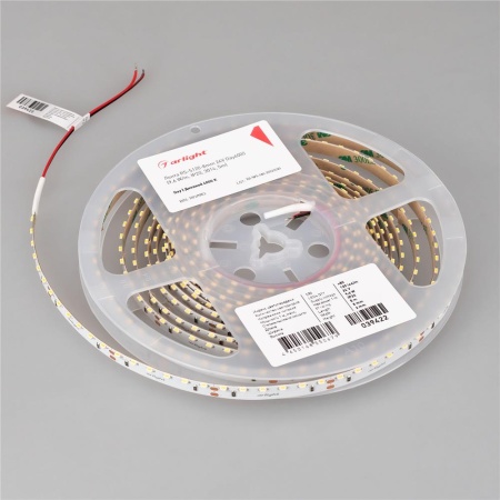 Светодиодная лента RS-S120-8mm 24V Day4000 (9.6 W/m, IP20, 3014, 5m) (Arlight, боковое свечение)