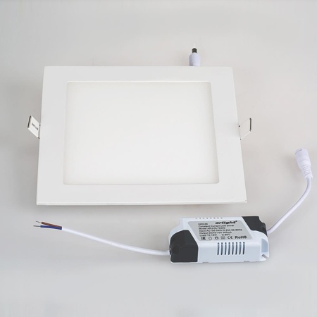 Светильник DL-192x192M-18W Day White (Arlight, IP40 Металл, 3 года)