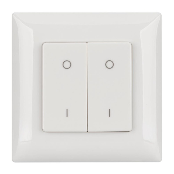 Панель SMART-P47-DIM-P-SUF (3V, 2 зоны, Knob, 2.4G) (Arlight, Пластик)