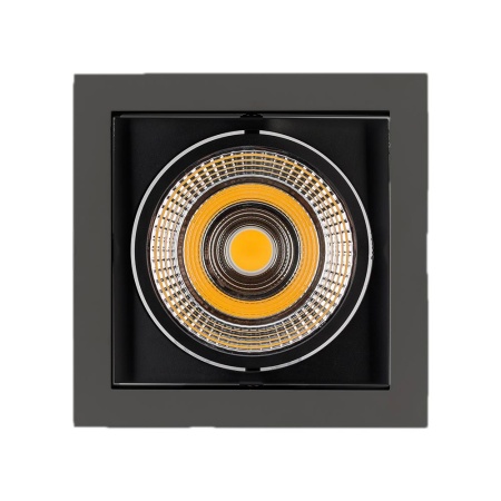 Светильник CL-KARDAN-S152x152-25W White6000 (BK-BK, 30 deg) (Arlight, IP20 Металл, 3 года)
