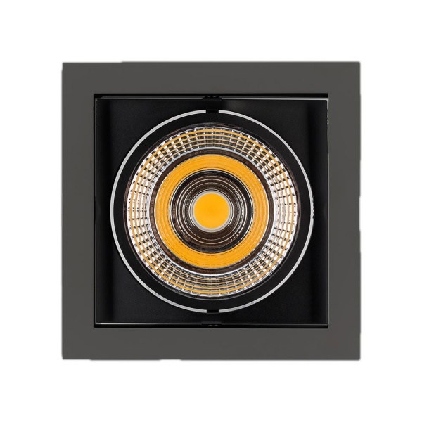Светильник CL-KARDAN-S152x152-25W White6000 (BK-BK, 30 deg) (Arlight, IP20 Металл, 3 года)