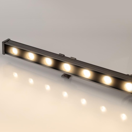 Светодиодный прожектор AR-LINE-1000S-18W-220V Warm (Grey, 30 deg) (Arlight, IP65 Металл, 3 года)