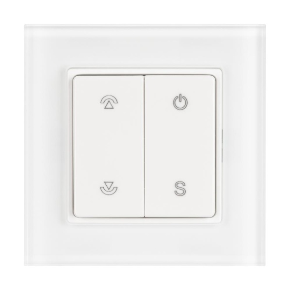 Панель SMART-P47-DIM-G-SUF (3V, 1 зона, Knob, 2.4G) (Arlight, Стекло)