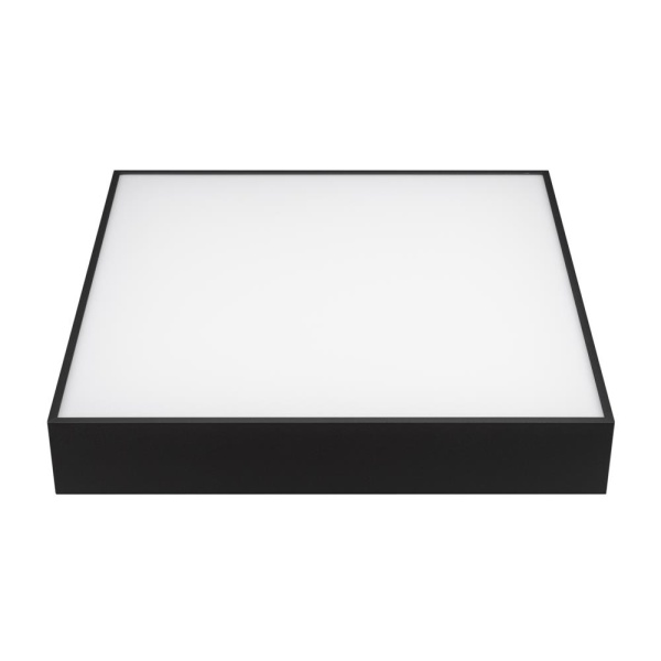 Светильник SP-QUADRO-S400x400-40W Warm3000 (BK, 120 deg, 230V) (Arlight, IP40 Металл, 3 года)