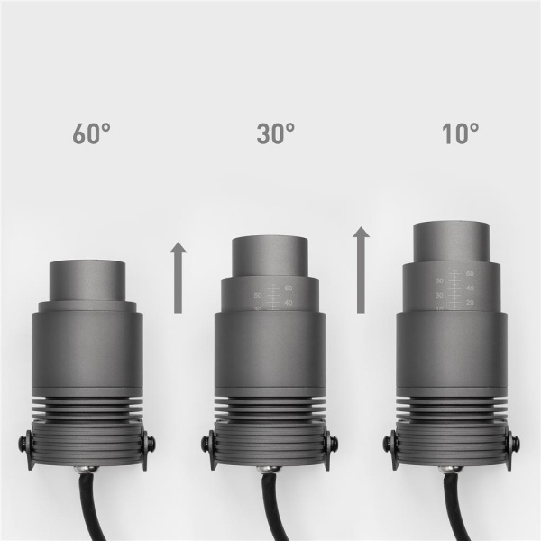 Светильник ALT-RAY-ZOOM-R61-12W Day4000 (DG, 10-60 deg, 230V) (Arlight, IP67 Металл, 3 года)