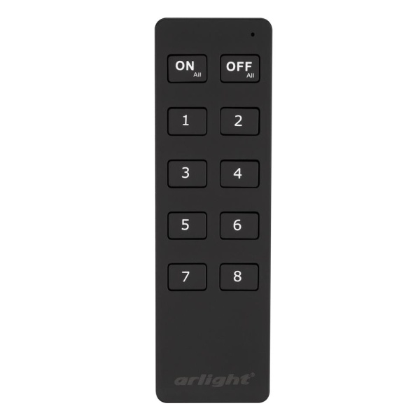 Пульт SMART-R8-DIM (8 зон, 2.4G) (Arlight, IP20 Пластик, 5 лет)