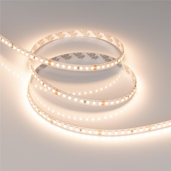 Светодиодная лента UL-A160-8mm 24V Warm3000 (12 W/m, IP20, 2835, 5m) (Arlight, 7 лет)