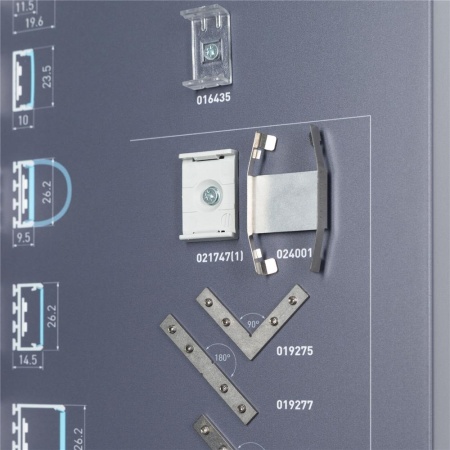 Стенд Профиль накладной ARL-1100x600mm-01 (DB 3мм, пленка, лого) (Arlight, -)