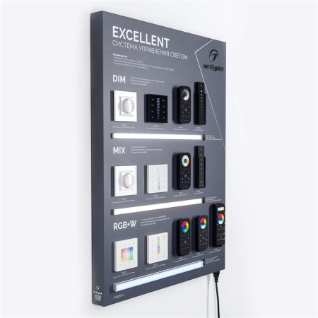 Стенд Системы Управления Excellent Arlight 830x600mm (DB 3мм, пленка, лого) (Arlight, -)