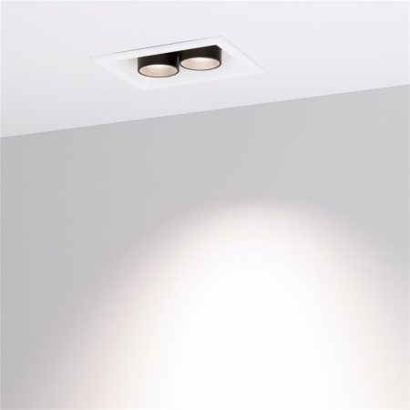 Светильник MS-ORIENT-BUILT-TURN-TC-S67x90-5W Day4000 (WH-BK, 30 deg, 230V) (Arlight, IP20 Металл, 5 лет)