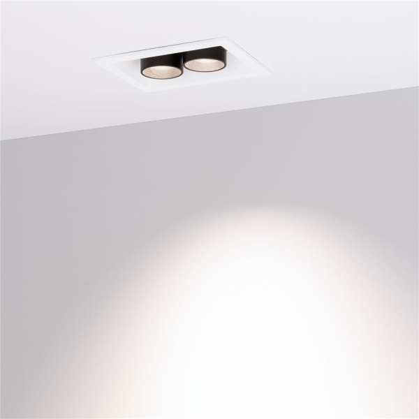 Светильник MS-ORIENT-BUILT-TURN-TC-S67x90-5W Day4000 (WH-BK, 30 deg, 230V) (Arlight, IP20 Металл, 5 лет)