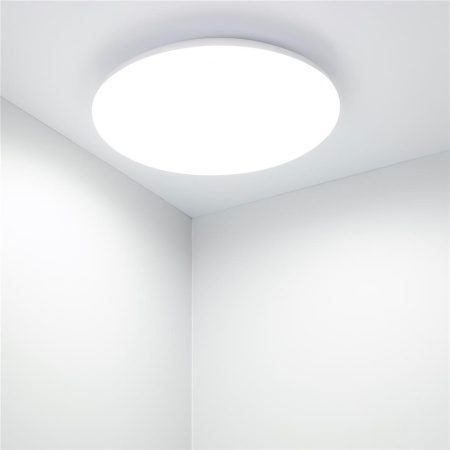 Светильник CL-FRISBEE-DIM-R250-12W Day4000-MIX (WH, 180 deg, 230V) (Arlight, IP54 Пластик, 3 года)