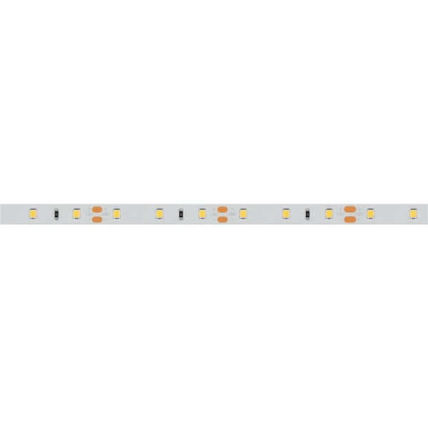 Светодиодная лента RT 2-5000 12V Warm3000 (2835, 300 LED, CRI98) (Arlight, 7.2 Вт/м, IP20)