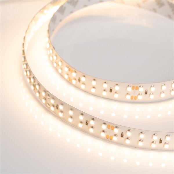 Светодиодная лента RT 2-5000 24V Warm2700 2x2 (3528, 1200 LED, LUX) (Arlight, 19.2 Вт/м, IP20)