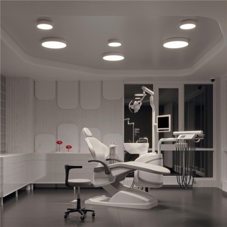 Светильник SP-FLOWER-R280-15W Day4000-MIX (BK, 110 deg, 230V, MOTION) (Arlight, IP54 Пластик, 3 года)
