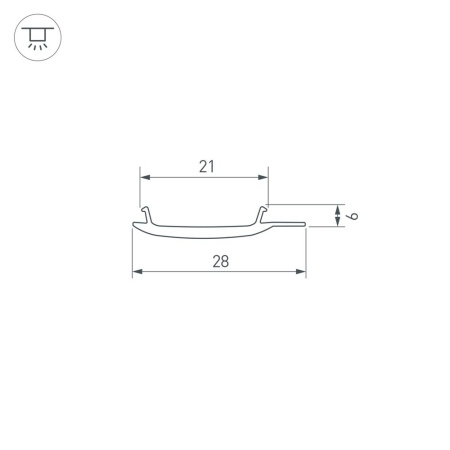 Экран STRETCH-S-20-WALL-SIDE-10m (RESPECT-ST) (Arlight, -)