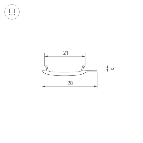 Экран STRETCH-S-20-WALL-SIDE-10m (RESPECT-ST) (Arlight, -)