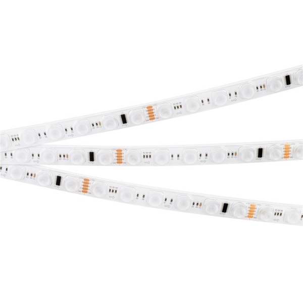 Светодиодная лента герметичная DMX-FLT-PS-S36-23mm 24V RGB-PX6 (20 W/m, IP67, 30deg, 5m) (Arlight, -)