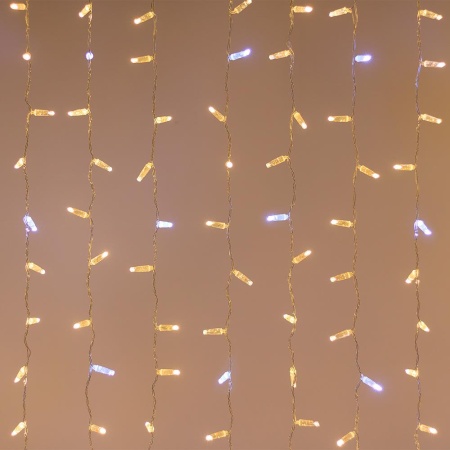 Светодиодная гирлянда ARD-CURTAIN-CLASSIC-2000x3000-CLEAR-760LED-BLINK Warm-White (230V, 60W) (Ardecoled, IP65)