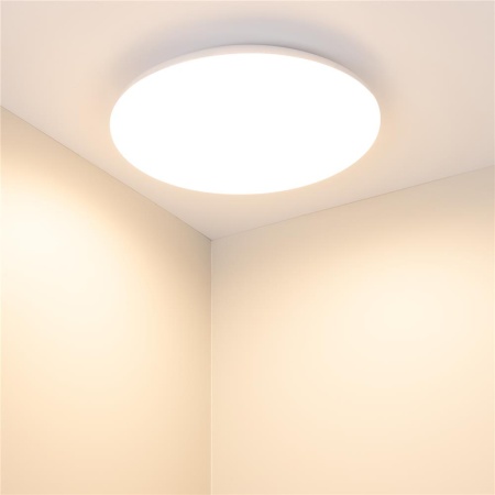 Светильник CL-FRISBEE-DIM-R250-12W Day4000-MIX (WH, 180 deg, 230V) (Arlight, IP54 Пластик, 3 года)
