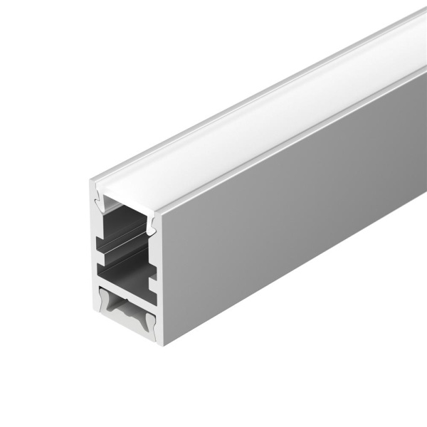 Профиль с экраном ALU-SWISS-2000 ANOD+FROST (Arlight, Алюминий)