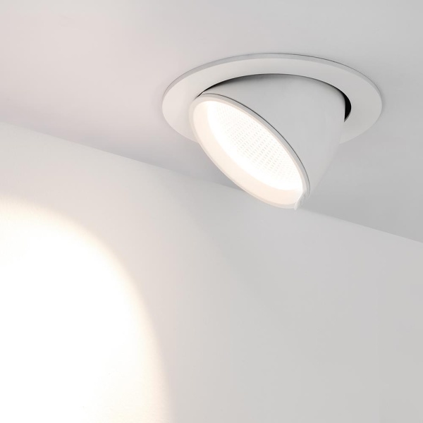 Светильник LTD-EXPLORER-R130-20W Warm3000 (BK, 38 deg, 230V) (Arlight, IP20 Металл, 3 года)