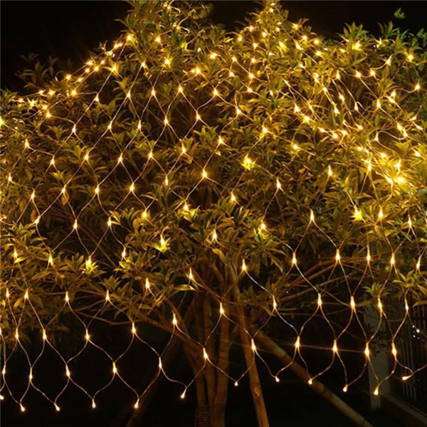 Светодиодная гирлянда ARD-NETLIGHT-CLASSIC-2000x1500-CLEAR-288LED Yellow (230V, 18W) (Ardecoled, IP65)