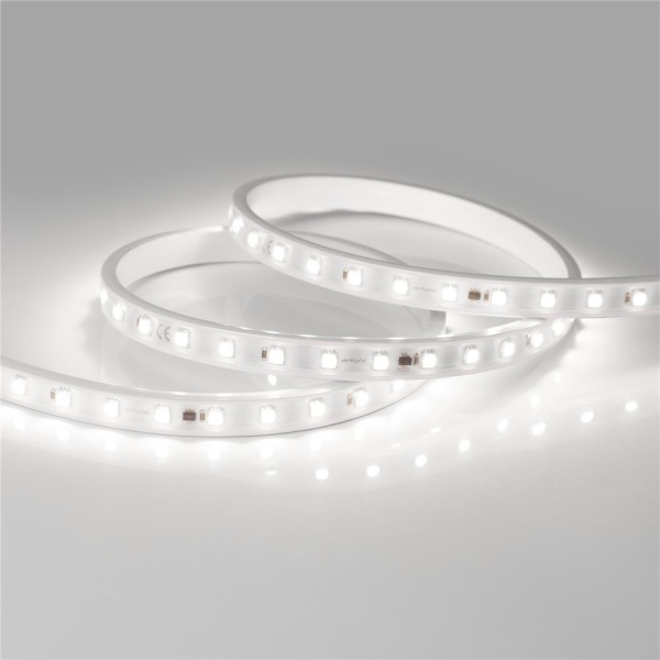 Светодиодная лента герметичная ARL-PV-B54-15.5mm 230V White6000 (8 W/m, IP65, 5060, 50m) (Arlight, 8 Вт/м, IP65)