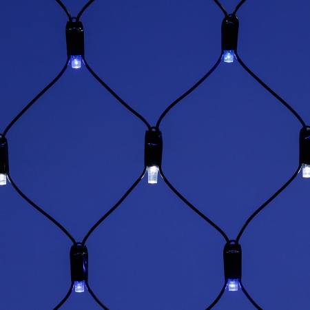 Светодиодная гирлянда ARD-NETLIGHT-CLASSIC-2000x1500-BLACK-288LED White/Blue (230V, 18W) (Ardecoled, IP65)