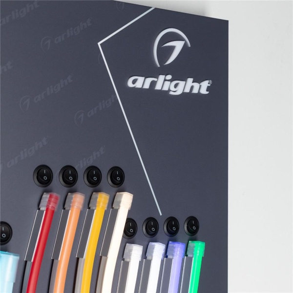 Стенд Гибкий Неон ARL-NEON-1100x600mm (DB 3мм, пленка, лого) (Arlight, -)