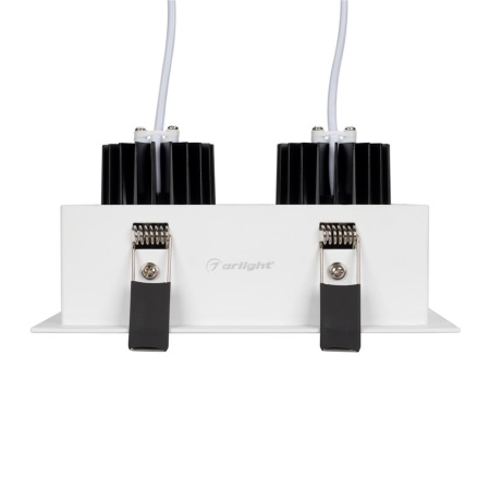 Светильник CL-KARDAN-S180x102-2x9W White (WH, 38 deg) (Arlight, IP20 Металл, 3 года)