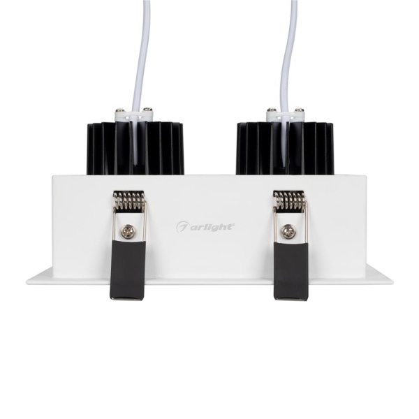 Светильник CL-KARDAN-S180x102-2x9W White (WH, 38 deg) (Arlight, IP20 Металл, 3 года)