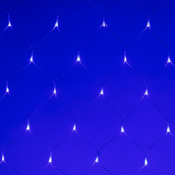 Светодиодная гирлянда ARD-NETLIGHT-HOME-1800x1500-CLEAR-180LED Blue (230V, 15W) (Ardecoled, IP20)