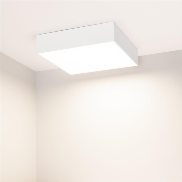 Светильник IM-QUADRO-EMERGENCY-3H-S250x250-28W Day4000 (WH, 120 deg, 230V) (Arlight, IP40 Металл, 2 года)