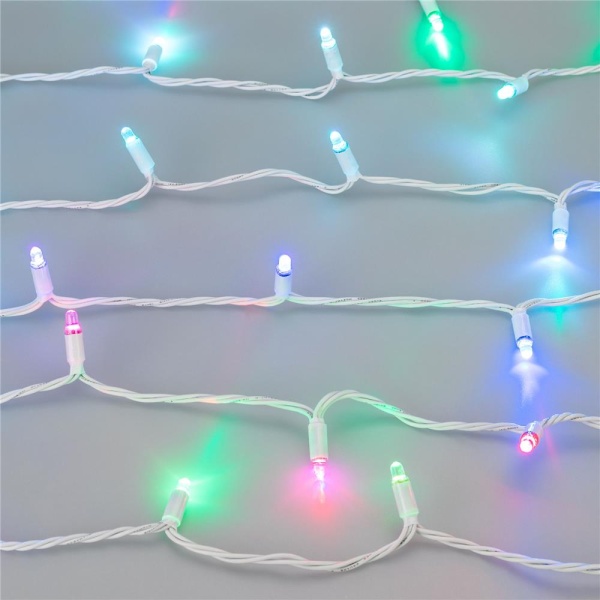 Светодиодная гирлянда ARD-STRING-CLASSIC-9000-WHITE-60LED-LIVE RGB-SPI (12V, 40W) (Ardecoled, IP65)